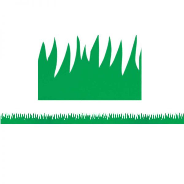 Hygloss® Green Grass Border, 36'