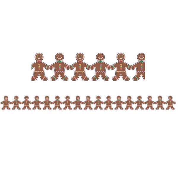 Hygloss® Gingerbread Men Classroom Borders