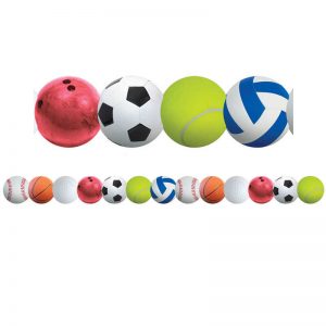 Hygloss® Sports Balls Border, 36'