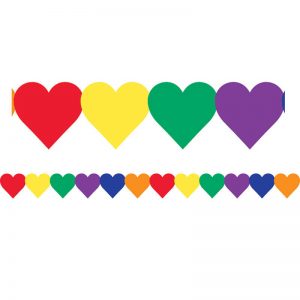 Hygloss® Multi-Color Hearts Border