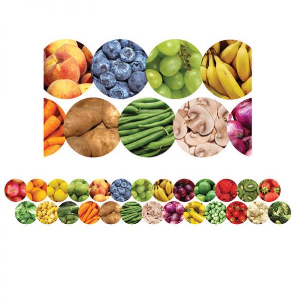 Hygloss® Fruits And Veggies Border