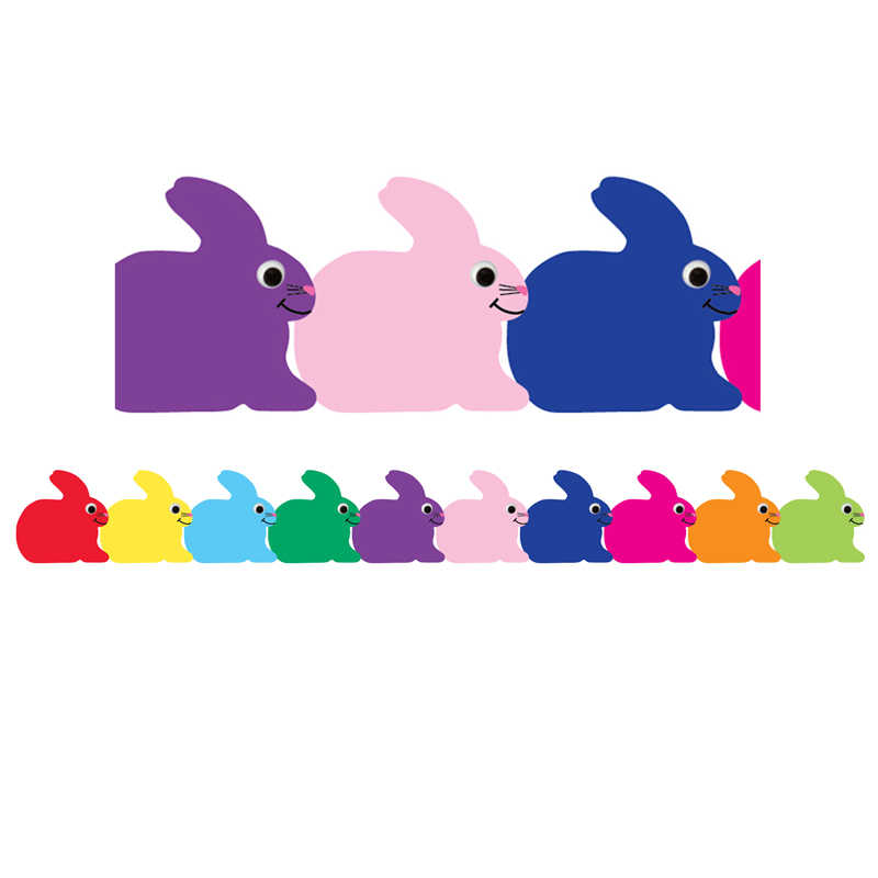 Hygloss® Bunny Die Cut Border