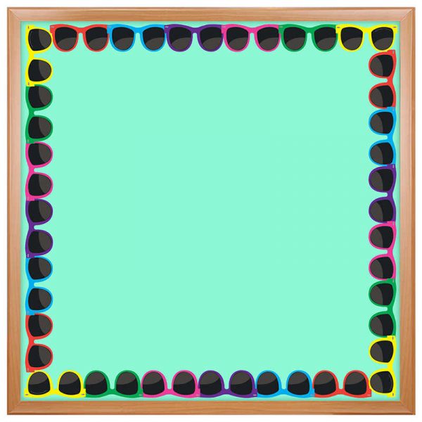 Hygloss® Sunglasses Die-Cut Border, 12 Strips/36 Feet
