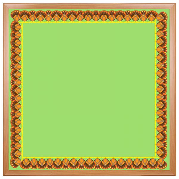 Hygloss® Turkey Die-Cut Border, 12 Strips/36 Feet