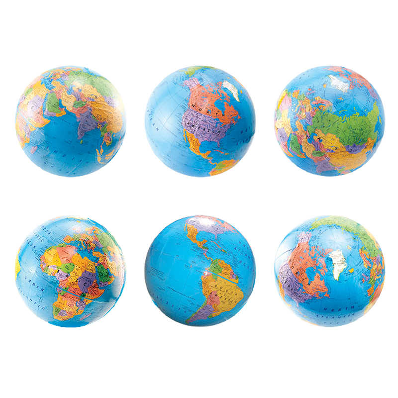 Hygloss® Globes Accents, 6", Pack of 30