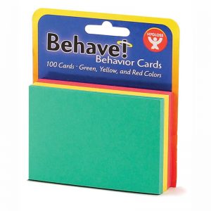 Hygloss® Behavior Cards, 3" x 5", Pack of 100, Assorted