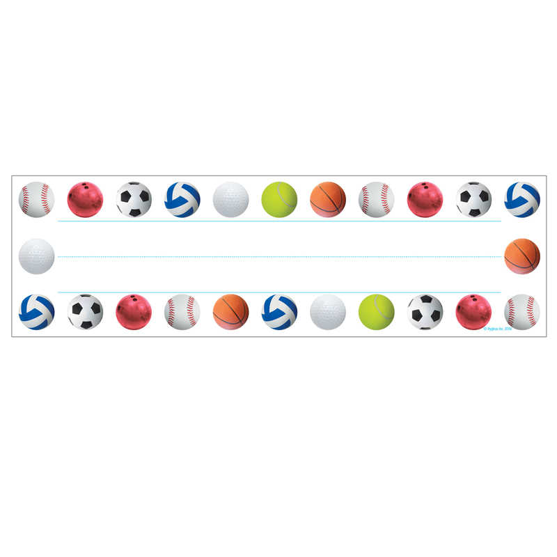 Hygloss® Sports Balls Name Plates
