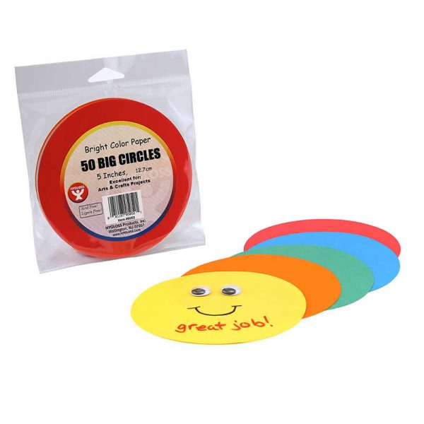 Hygloss® Paper Circles, 5"