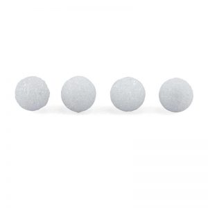 Hygloss Styrofoam Balls, White, 2 - 100 count