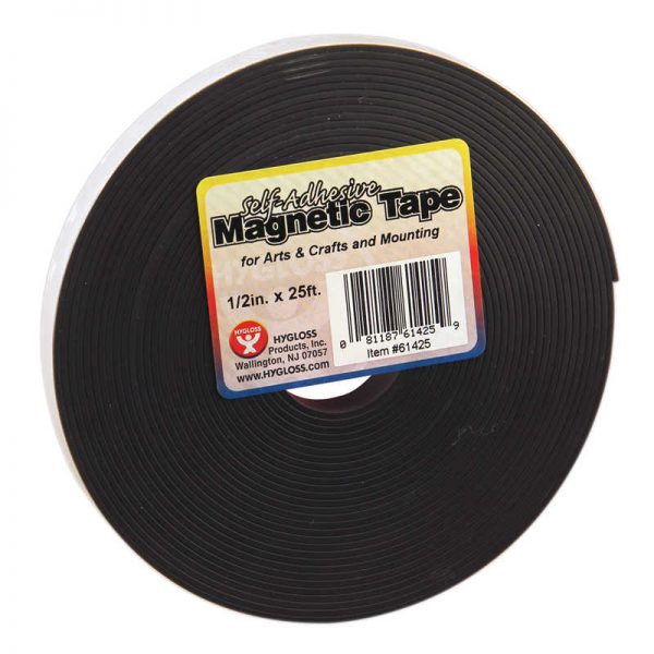 Hygloss® Magnetic Strips, .5" x 300"