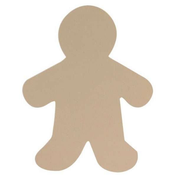 Hygloss® Multicultural Colors People Shape Cut-Outs, 16" Me Kid, Pack of 24