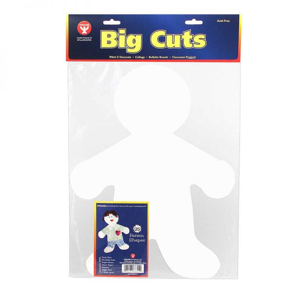 Hygloss® 16" Me Kid Big Cut-Outs Paper Shape, 25/pkg