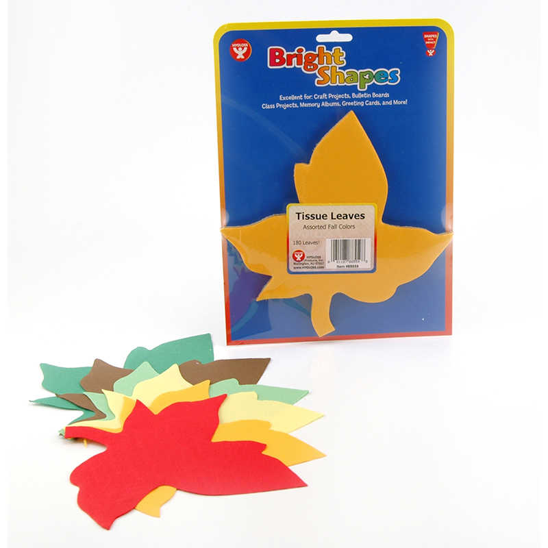Hygloss® Tissue Paper Maple Leaves, 6", Pack of 180