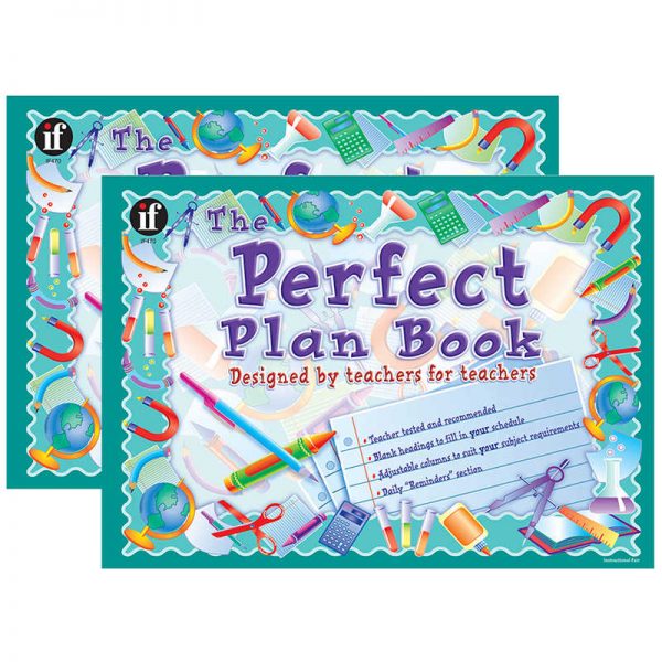 Carson Dellosa Education The Perfect Plan Book, Paperback, Pack of 2