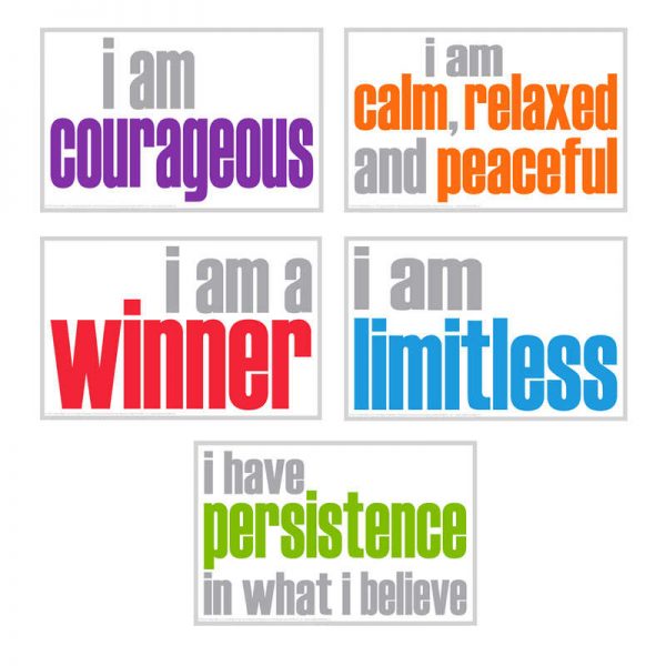 INSPIRED MINDS Hopefullness Posters, Pack of 5