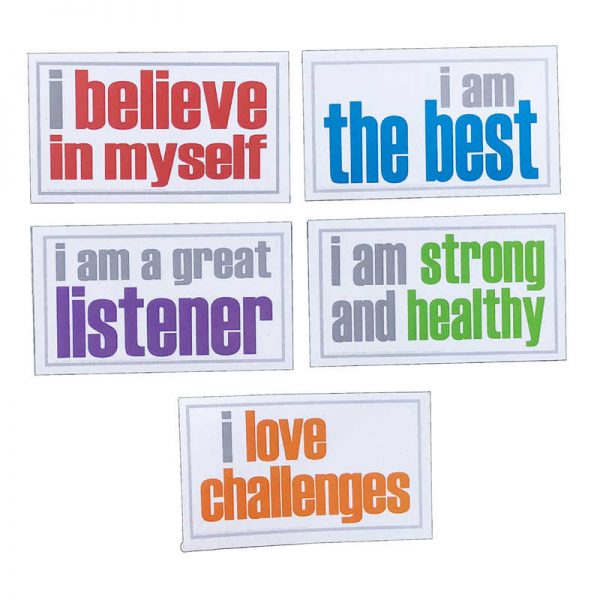 INSPIRED MINDS Positivity Magnets, Pack of 5