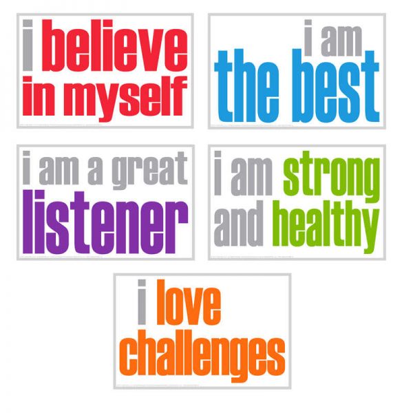 INSPIRED MINDS Positivity Postcards, Pack of 15