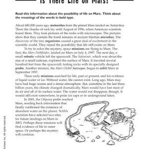 Is There Life on Mars? by Harcourt Achieve Inc