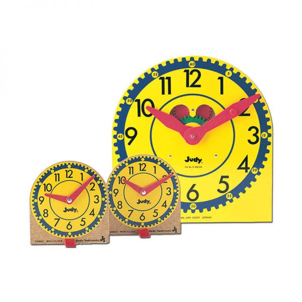Carson Dellosa Education Judy® Clock, Grade K-3, Class Pack of 25