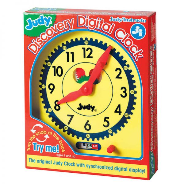 Carson Dellosa Education Judy Discovery Digital Clock