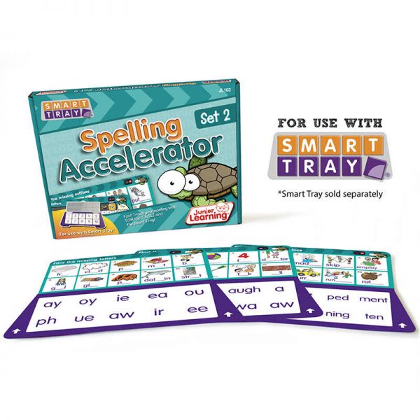 Junior Learning® Smart Tray - Spelling Accelerator Set 2