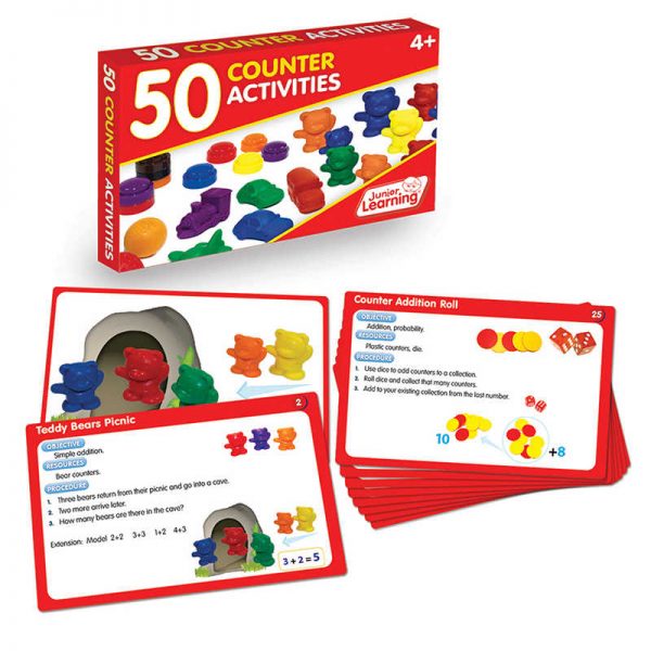 Junior Learning® 50 Counter Activities