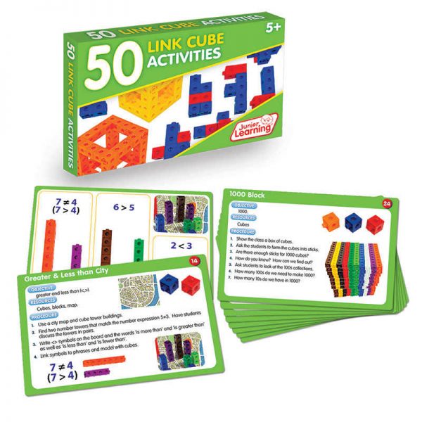 Junior Learning® 50 Link Cube Activities