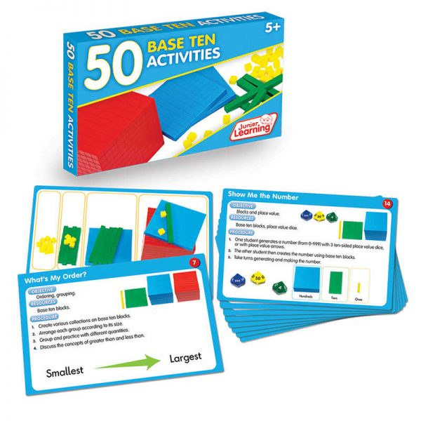 Junior Learning® 50 Base Ten Activities