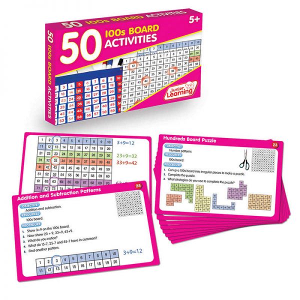 Junior Learning® 50 100s Board Activities