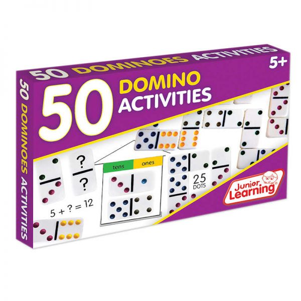 Junior Learning® 50 Dominoes Activities