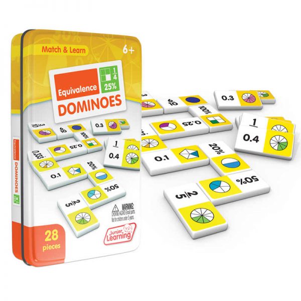 Junior Learning® Equivalence Dominoes