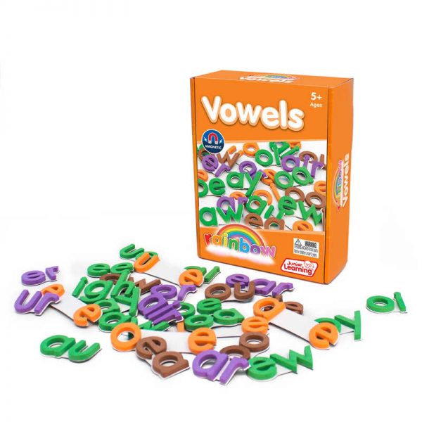 Junior Learning® Rainbow Vowels, Print