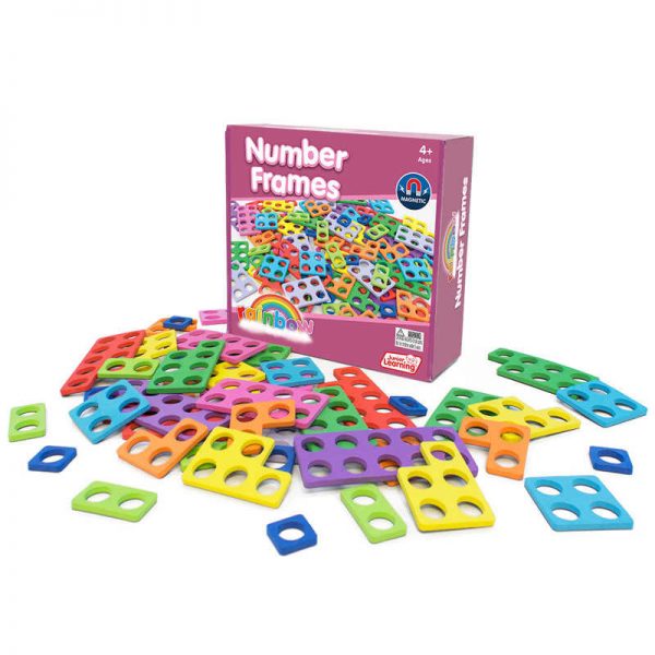 Junior Learning® Rainbow Number Frames