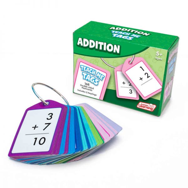 Junior Learning® Teach Me Tags, Addition