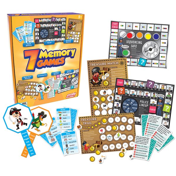 Junior Learning 7 Memory Games