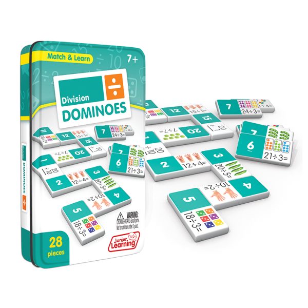 Junior Learning Division Match & Learn Dominoes