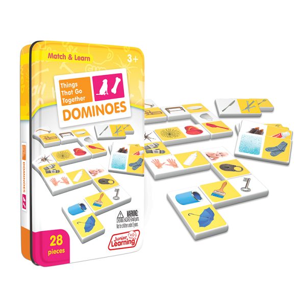 Junior Learning Things That Go Together Match & Learn Dominoes
