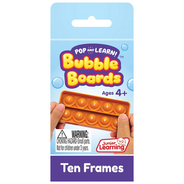 Junior Learning Ten Frames Pop and Learn™ Bubble Boards
