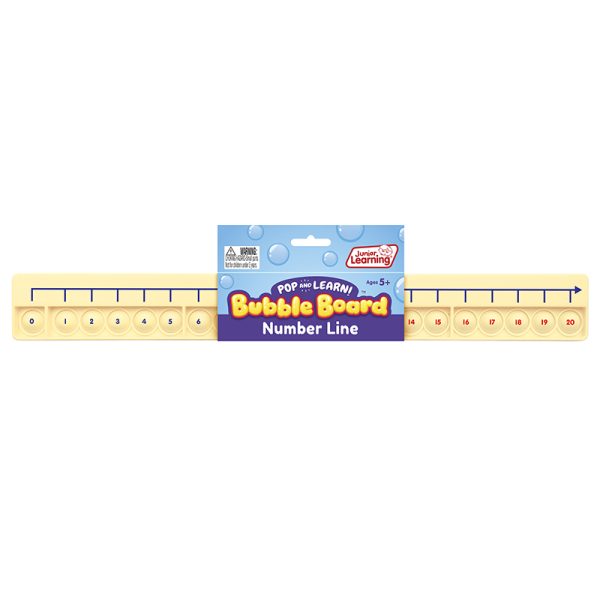 Junior Learning Number Line Pop and Learn™ Bubble Board
