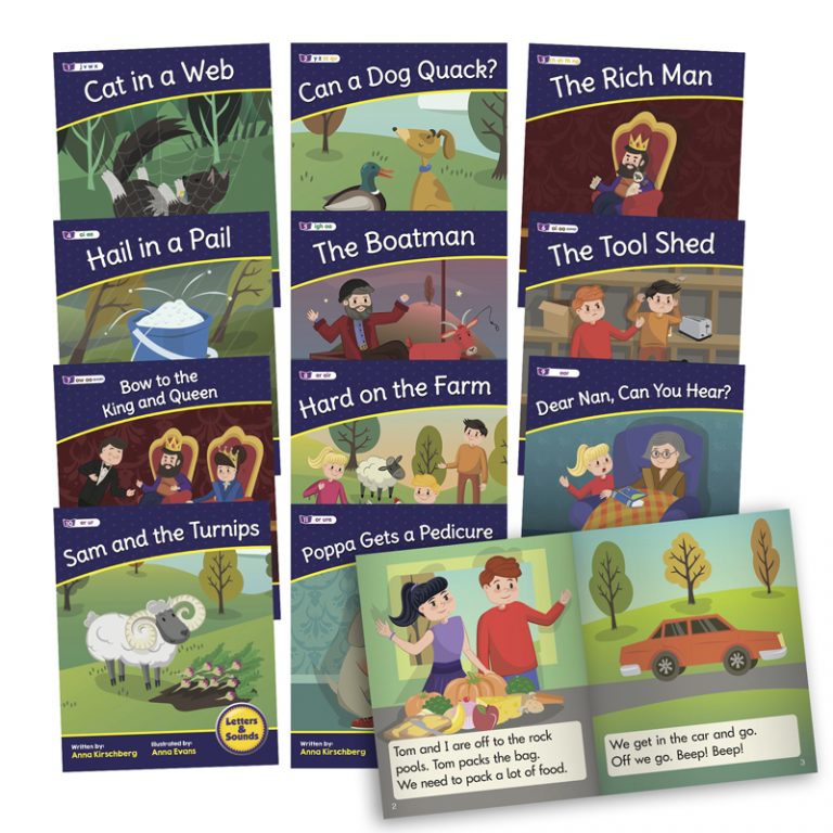 Junior Learning® Letters & Sounds Phase 3 Set 2 Fiction