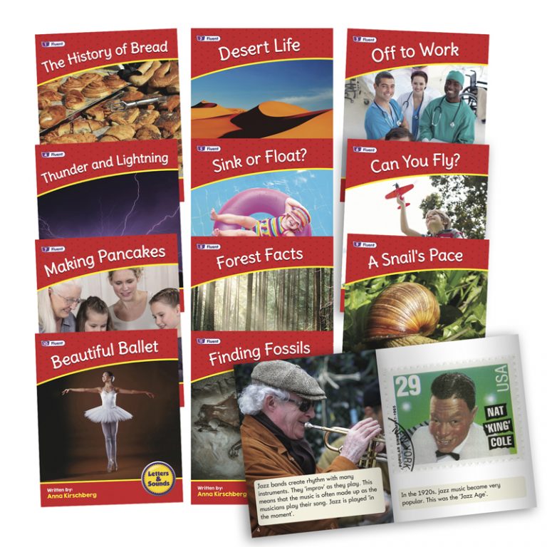 Junior Learning® Letters & Sounds Phase 6 Set 2 Non-Fiction