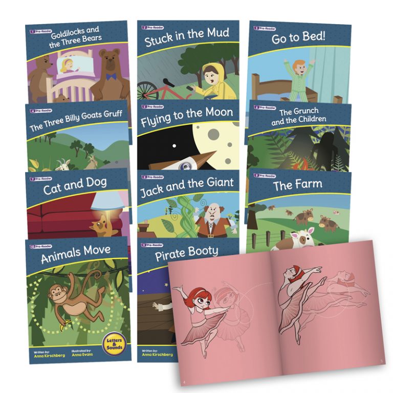 Junior Learning® Letters & Sounds Phase 1 Set 2 Fiction