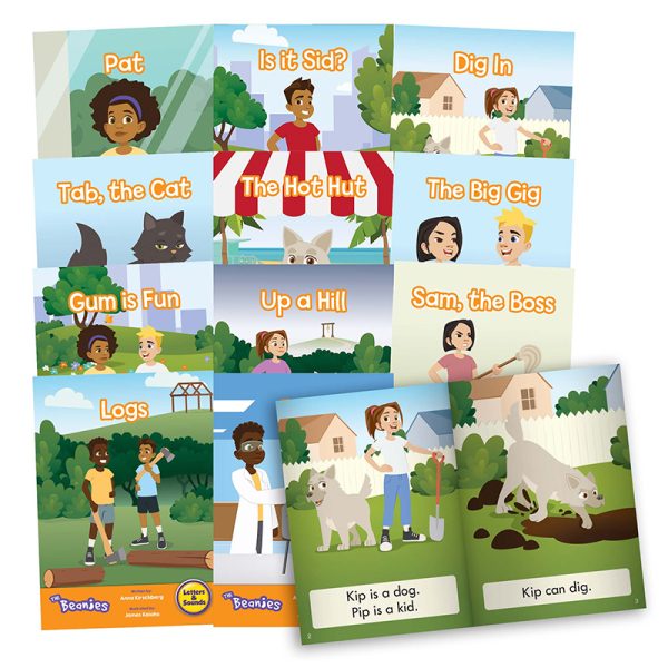 Junior Learning The Beanies, Phase 2, Set of 12
