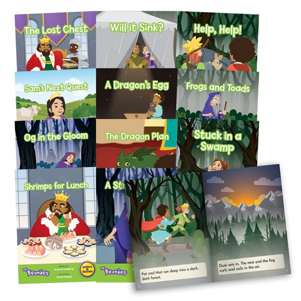 Junior Learning The Beanies, Phase 4, Set of 12