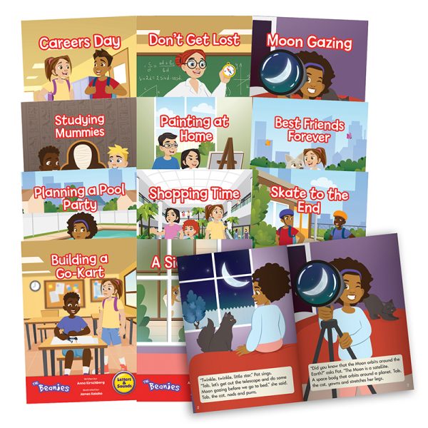 Junior Learning The Beanies, Phase 6, Set of 12