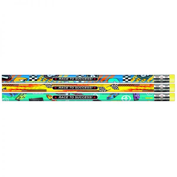 Moon Products Race To Success Assortment Pencils, Dozen