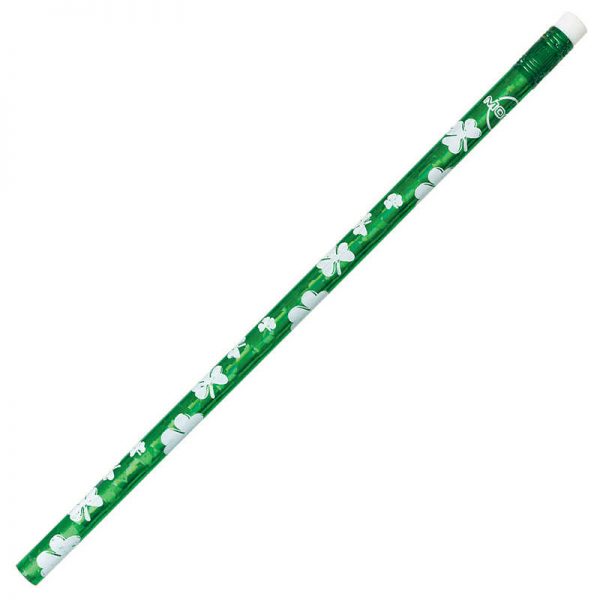 Moon Products Shamrock Glitz Pencils, Dozen