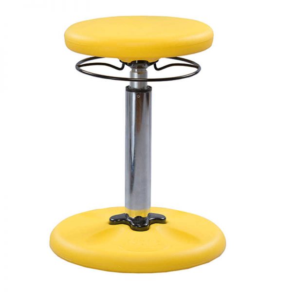 Kore Design® Kids Adjustable Tall Wobble Chair 16.5-24" Yellow