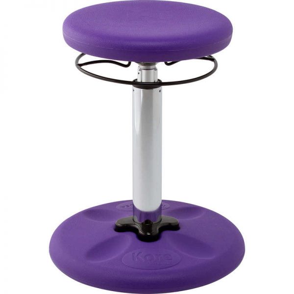 Kore Design® Kids Adjustable Tall Wobble Chair 16.5-24" Purple