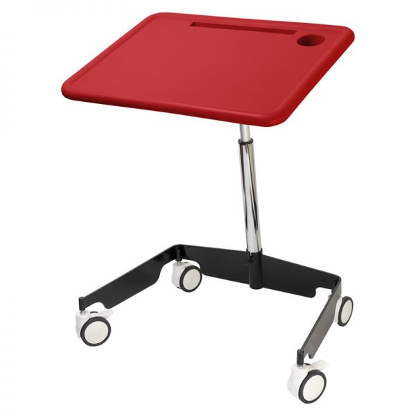 Kore Design® Sit-Stand Student Mobile Desk, Red